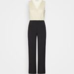 femmes combinaison top lurex noir 006BT877 Anna Field