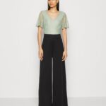 femmes combinaison vert clair/noir 006BT871 Anna Field
