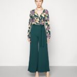 femmes combinaison vert foncé/jaune 006BT899 Anna Field
