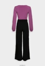 femmes combinaison violet/noir 006BT887 Anna Field - Image 2