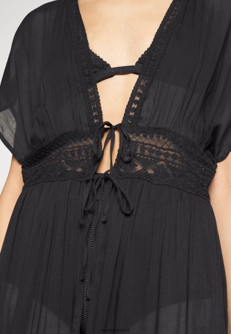 femmes couverture brodée 802 noir accessoire de plage 802 noir 006BT739 Anna Field - Image 5