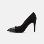 femmes cuir mia talons hauts noir 006BT1776 Anna Field