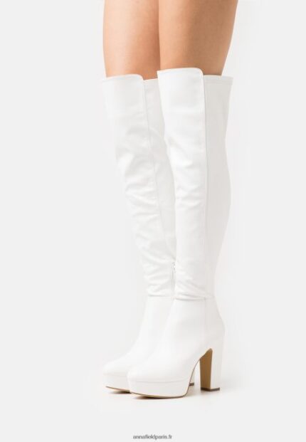 femmes cuissardes blanches 006BT2233 Anna Field