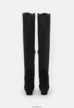 femmes cuissardes en cuir noir 006BT2239 Anna Field - Image 4