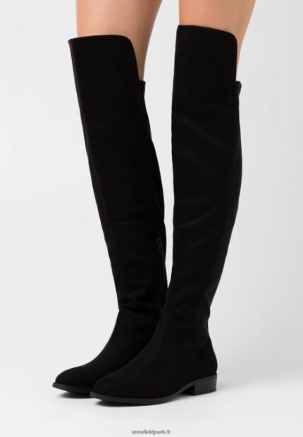 femmes cuissardes noires 006BT2230 Anna Field