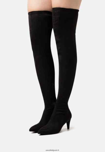 femmes cuissardes noires 006BT2240 Anna Field