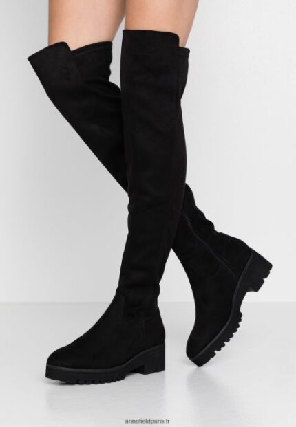 femmes cuissardes noires 006BT2244 Anna Field