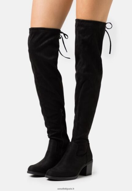 femmes cuissardes noires 006BT2246 Anna Field