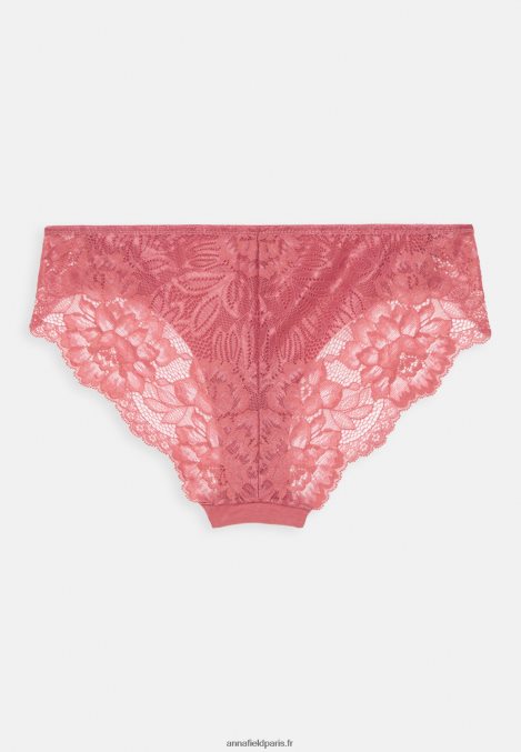 femmes Culotte brésilienne coton et dentelle 7pp rose/blanc/noir 006BT953 Anna Field - Image 8