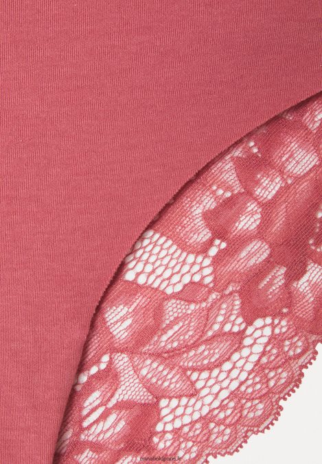 femmes Culotte brésilienne coton et dentelle 7pp rose/blanc/noir 006BT953 Anna Field - Image 9