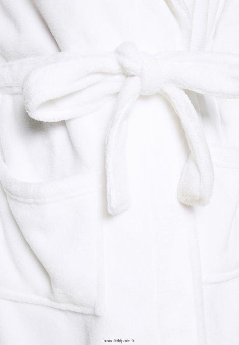 femmes dames en peluche peignoir robe de chambre blanc 006BT1087 Anna Field - Image 6