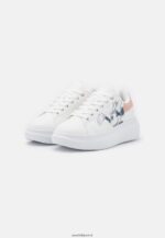 femmes disney baskets mickey mouse blanc/rose clair 006BT1207 Anna Field - Image 3