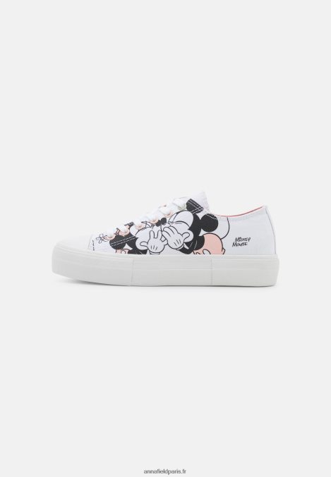 femmes disney mickey mouse love baskets blanc/noir 006BT1174 Anna Field - Image 2