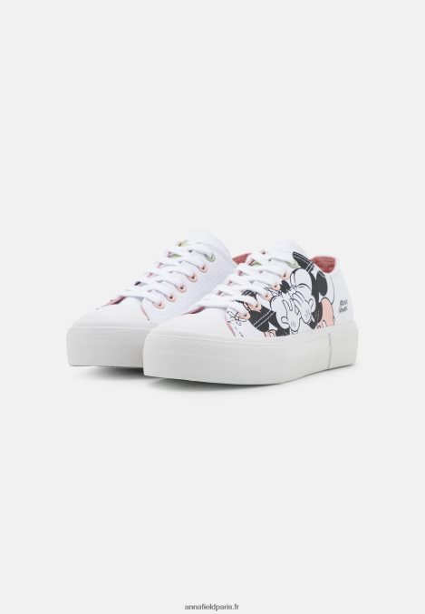 femmes disney mickey mouse love baskets blanc/noir 006BT1174 Anna Field - Image 3