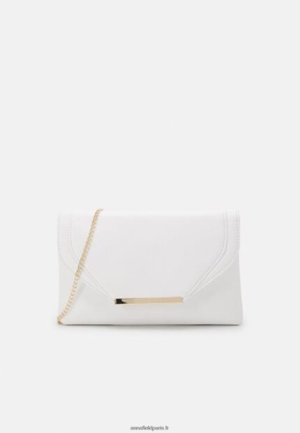 femmes embrayage blanc cassé 006BT2457 Anna Field