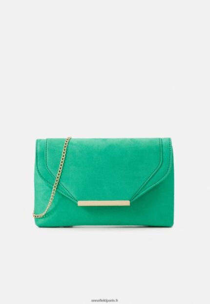femmes embrayage vert 006BT2417 Anna Field