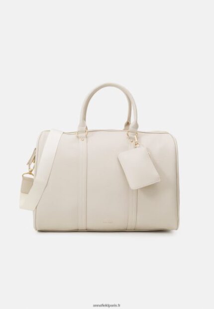 femmes ensemble sac week-end blanc cassé 006BT2630 Anna Field