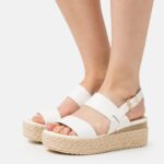 femmes espadrilles blanches 006BT1459 Anna Field