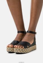 femmes espadrilles noires 006BT1479 Anna Field