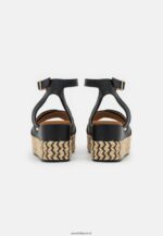 femmes espadrilles noires 006BT1479 Anna Field - Image 4