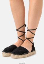 femmes espadrilles noires 006BT1844 Anna Field
