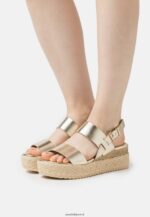 femmes espadrilles or 006BT1481 Anna Field