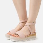 femmes espadrilles rose clair 006BT1476 Anna Field