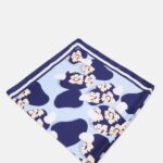 femmes foulard bleu 006BT2843 Anna Field