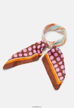 femmes foulard rose/marron/jaune 006BT2845 Anna Field - Image 2