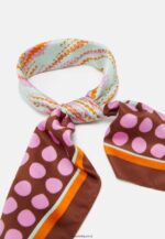femmes foulard rose/marron/jaune 006BT2845 Anna Field