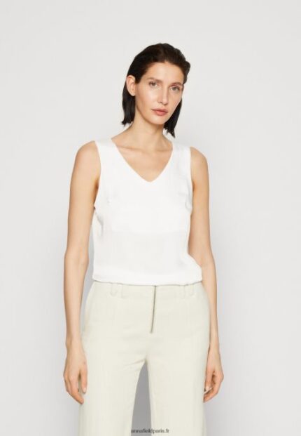 femmes haut blanc 006BT399 Anna Field