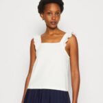 femmes haut blanc 006BT491 Anna Field