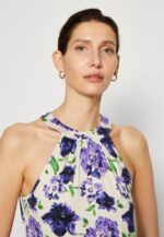 femmes haut blanc/bleu 006BT422 Anna Field - Image 4