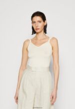 femmes haut blanc cassé 006BT493 Anna Field