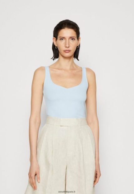 femmes haut bleu clair 006BT414 Anna Field