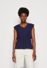 femmes haut bleu foncé 006BT421 Anna Field