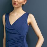 femmes haut bleu foncé 006BT441 Anna Field