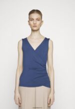 femmes haut bleu foncé 006BT441 Anna Field - Image 4