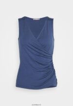 femmes haut bleu foncé 006BT441 Anna Field - Image 8