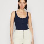 femmes haut bleu foncé 006BT451 Anna Field