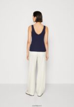 femmes haut bleu foncé 006BT456 Anna Field - Image 3