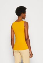 femmes haut jaune foncé 006BT461 Anna Field - Image 3