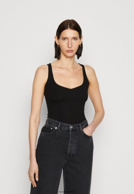femmes haut noir 006BT406 Anna Field