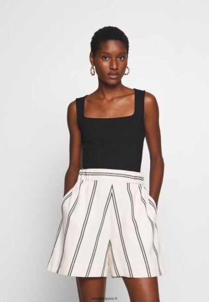 femmes haut noir 006BT411 Anna Field
