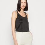 femmes haut noir 006BT453 Anna Field