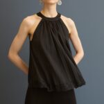 femmes haut noir 006BT457 Anna Field