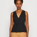 femmes haut noir 006BT488 Anna Field
