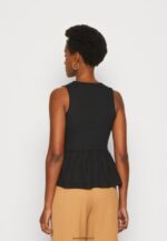 femmes haut noir 006BT488 Anna Field - Image 3