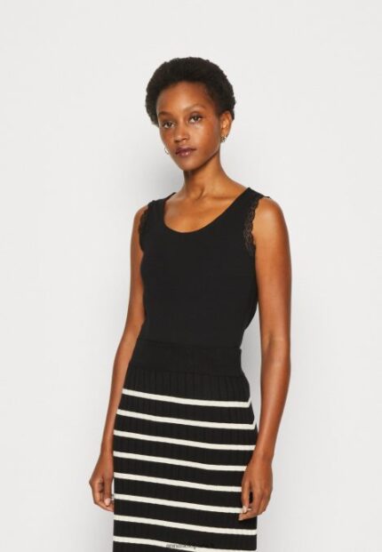 femmes haut noir 006BT496 Anna Field