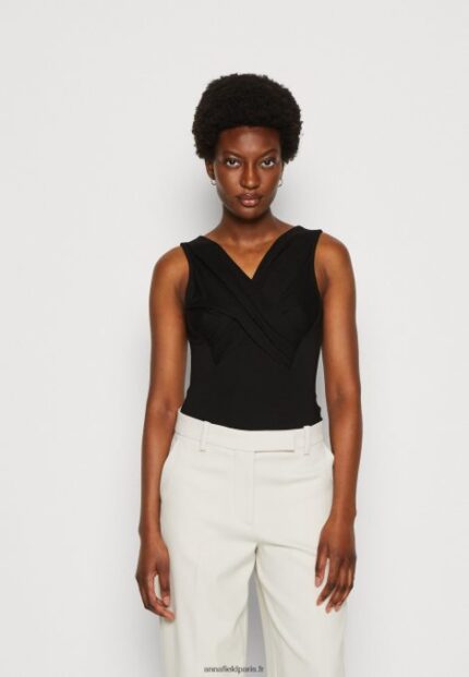 femmes haut noir 006BT498 Anna Field
